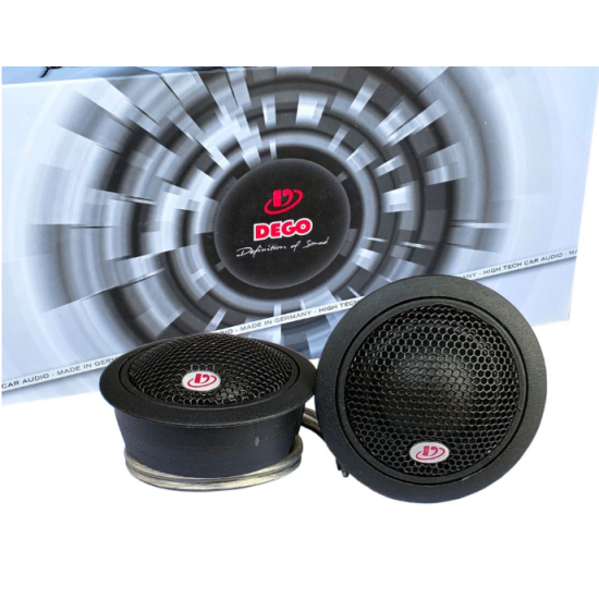 DEGO Space 3000 T25 Upgrade Głośniki wysokotonowe - tweetery o średnicy 25 mm. Moc 80 W RMS. Impedancja 4 Ohm.
